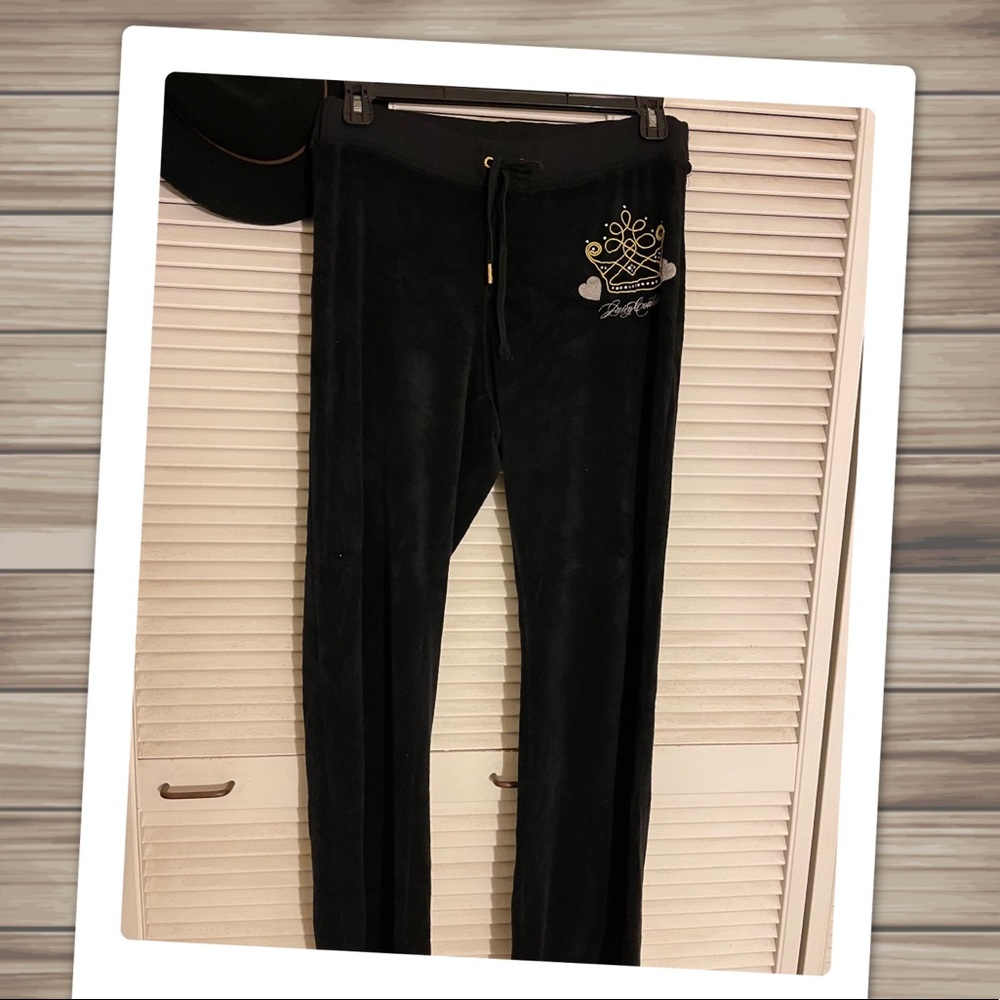 Cute Vintage JUICY COUTURE Signature French Terry Track Pants!